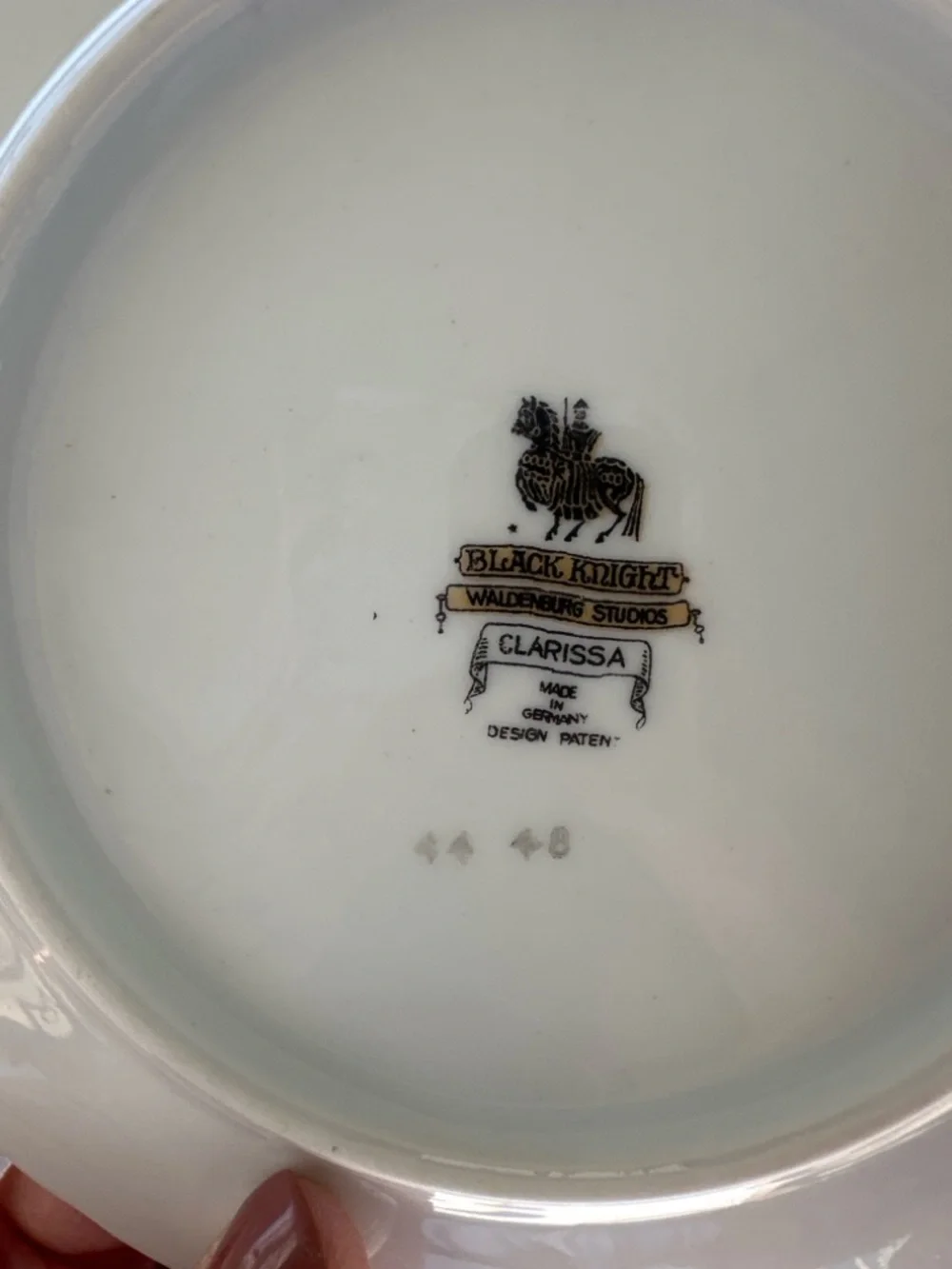 Cottagecore Vintage Romantic China Place Setting Floral Gold Rim Germany